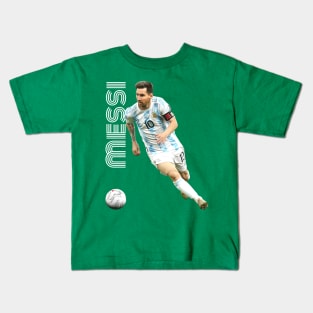 Argentina / Retro Soccer Design Kids T-Shirt